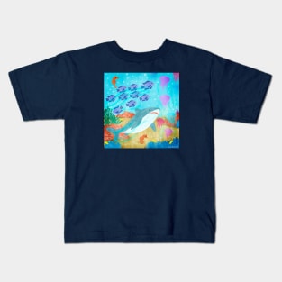 Shark and Fish Kids T-Shirt